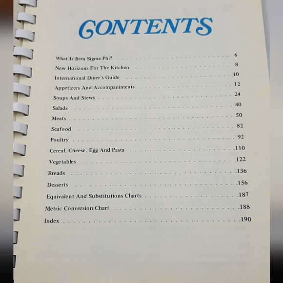 Vintage Beta Sigma Phi Cookbooks 1970's Lot Fondue & International Recipes - Picture 9 of 15
